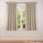 Lazzzy Blackout Curtains Thermal Insulated Curtains Room Window Drapes Super Soft Luxury Curtains for Living Room Bedroom Rod Pocket 2 Panels, 96 Inch Lined | Beige