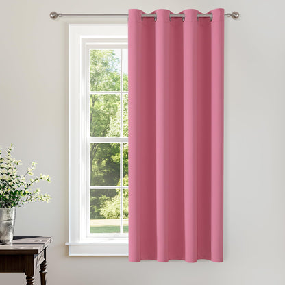 ChrisDowa Blackout Curtains Door Curtain for Doorway Privacy Closet Drapes