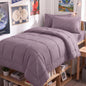 CozyLux Full Size Comforter Sets Black - 7 Pieces Bed in a Bag