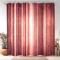 Rustic Brown Striped Shower Curtain Abstract Ombre Vintage Modern Masculine