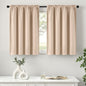 MIULEE Halloween Black Blackout Curtains for Bedroom Room 40"x63" 2 Panels