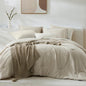 Queen Comforter Set-7 Pieces Soft Prewashed Bed in a Bag Queen Bedding Sets