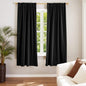 Lazzzy Blackout Curtains Thermal Insulated Curtains Room Window Drapes Super Soft Luxury Curtains for Living Room Bedroom Rod Pocket 2 Panels, 96 Inch Lined | Beige