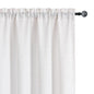 Chyhomenyc 2 Panels White Kitchen Curtains 36 Inch Length Tier Curtain