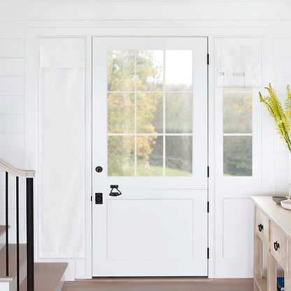 RYB HOME Tricia Room Darkening Curtains for French Door,Door Curtain Blinds