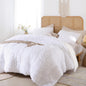 Smoofy Fluffy Queen Comforter Set, Faux Fur Pink Comforter Set 3 Pcs