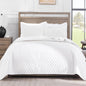 Exclusivo Mezcla Reversible Full Queen Quilt Bedding Set, Grey
