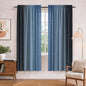 Burnt Orange Curtains 84 Inch Length for Living Room,2 Panels