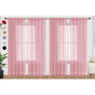 SpaceDresser Sheer Voile Curtains for Living Room 84 Inch Long 2 Panels