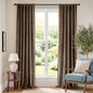 Lazzzy Blackout Curtains Thermal Insulated Curtains Room Window Drapes Super Soft Luxury Curtains for Living Room Bedroom Rod Pocket 2 Panels, 96 Inch Lined | Beige