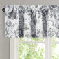 H.VERSAILTEX Blackout Curtain Valances for Kitchen Window/Living Room/Bathroom Privacy Added Rod Pocket Home Decoration Winow Valance, 52" W x 18" L, Floral in Sage and Brown