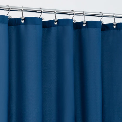 ALYVIA SPRING Waterproof Fabric Shower Curtain or Liner White, 72x72