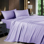 Shilucheng 6 Piece Queen Sheet Sets, Cooling Sheets, Dark Grey