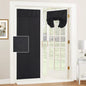 RYB HOME Tricia Room Darkening Curtains for French Door,Door Curtain Blinds