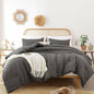 ROSGONIA King Size Comforter Set Olive Green, 3pcs (1 Boho Comforter & 2 Pillowcases), Lightweight Bedding Blanket All Season Bedspreads Quilt