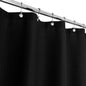 Barossa Design Waffle Weave White Shower Curtain Hotel, Standard Size