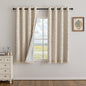 MYSKY HOME Kids Blackout Curtains for Boys Bedroom 84 Inch Long 100% Light Blocking Cute Curtains for Playing Room 2 Panels Grommet Nursery Drapes with Rainbow Pom Pom Sheer 2 Layered 50W x 84L