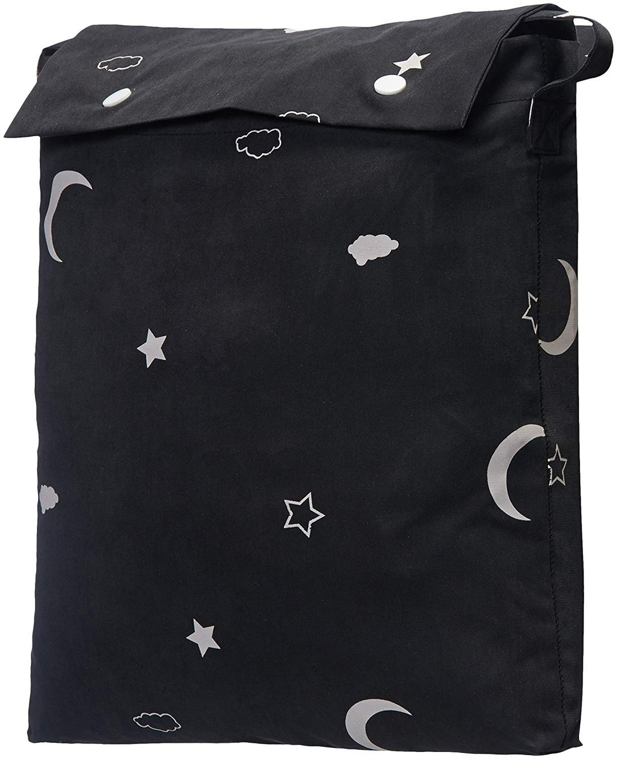 Amazon Basics Portable Room Darkening Blackout Curtain Shade with Suction Cups, Noise Reduction, 50"W x 78"L, Moon and Stars, 1-Pack