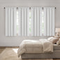 MIULEE Black Blackout Curtains 63 Inch Length for Bedroom Set of 4 Panels