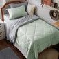 Bedsure Queen Bed in a Bag Reversible Bed Set 7 Pieces Grey/Light Grey