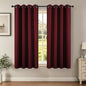 Joydeco Blackout Curtains for Bedroom 84 Inch - Black Out Curtains with Grommets Thermal Insulated Room Darkening Light Blocking, Noise Reducing & Wrinkle-Free Drapes for Living Room Windows, 2 Panels