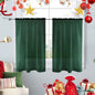 SpaceDresser Sheer Voile Curtains for Living Room 84 Inch Long 2 Panels