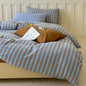 LifeTB Queen Comforter Set Fluffy Plaid Checkered Pattern Modern Style Geometric Comforter with 2 Pillow Shams Grid Plaid Bedding Comforter for Boys Men All Season Queen Size Bed Comforter Set