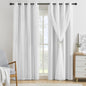 XiDi Blackout Curtains for Girls Bedroom Decor Pink Kids Rainbow Curtains