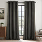 Topfinel Cream Linen Blackout Curtains 84 Inch Long for Bedroom Living Room, Ivory Pinch Pleat Back Tab Full Blackout Drapes Farmhouse Boho Curtains for Window, White Neutral Curtains 52" X 84" 7 FT