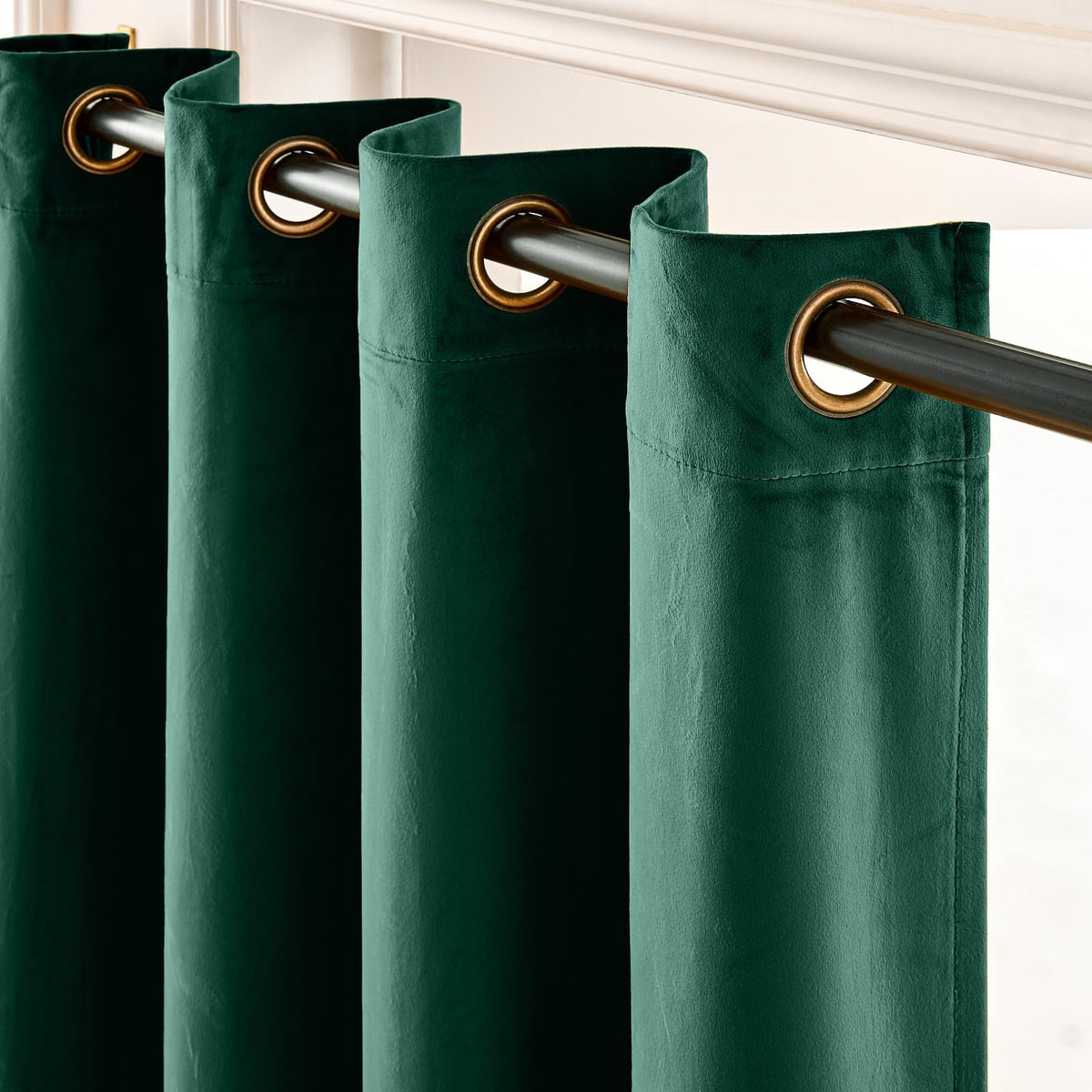 Lazzzy Blackout Curtains Thermal Insulated Curtains Room Window Drapes Super Soft Luxury Curtains for Living Room Bedroom Rod Pocket 2 Panels, 96 Inch Lined | Beige