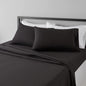Amazon Basics Lightweight Super Soft Easy Care Breathable Microfiber 4 Piece Bed Sheets Set with 14-Inch Deep Pockets, Full, Navy Blue, Solid
