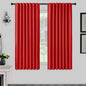 Joydeco Blackout Curtains for Bedroom, Black out curtains 96 inch long 2 Panels, Long Black Drapes with Rod Pocket Back Tab, Room Darkening Noise Reducing & Wrinkle-Free Drapes for Living Room Windows