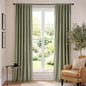 Lazzzy Blackout Curtains Thermal Insulated Curtains Room Window Drapes Super Soft Luxury Curtains for Living Room Bedroom Rod Pocket 2 Panels, 96 Inch Lined | Beige