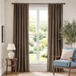Lazzzy Blackout Curtains Thermal Insulated Curtains Room Window Drapes Super Soft Luxury Curtains for Living Room Bedroom Rod Pocket 2 Panels, 96 Inch Lined | Beige