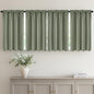 MIULEE Black Blackout Curtains 63 Inch Length for Bedroom Set of 4 Panels