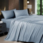 Shilucheng 6 Piece Queen Sheet Sets, Cooling Sheets, Dark Grey