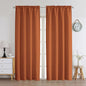 Chyhomenyc 2 Panels White Kitchen Curtains 36 Inch Length Tier Curtain