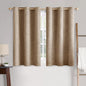 MIULEE 100% Blackout Linen Curtains for Bedroom 52x90 Inches Natural Beige