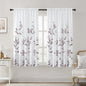 HOMEIDEAS Kitchen Curtains, Short Non-See-Through Privacy Curtains 30"X36"