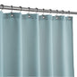 Barossa Design Waffle Weave White Shower Curtain Hotel, Standard Size