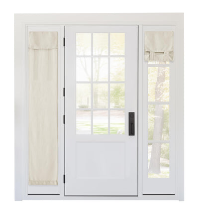 RYB HOME Tricia Room Darkening Curtains for French Door,Door Curtain Blinds