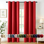 MIULEE Blackout Curtains for Bedroom 2 Panels 40 x 84 Inch Long Black