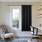 ChrisDowa Blackout Curtains Door Curtain for Doorway Privacy Closet Drapes