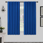 Joydeco Blackout Curtains for Bedroom, Black out curtains 96 inch long 2 Panels, Long Black Drapes with Rod Pocket Back Tab, Room Darkening Noise Reducing & Wrinkle-Free Drapes for Living Room Windows