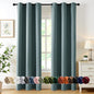MIULEE Blackout Curtains for Bedroom 2 Panels 40 x 84 Inch Long Black