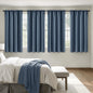 MIULEE Black Blackout Curtains 63 Inch Length for Bedroom Set of 4 Panels