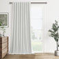 Guken Cream Linen Blackout Curtains 84 Inch Length 2 Panels Set for Living Room Bedroom Back Tab Thermal Insulated 100% Black Out Drapes Room Darkening Window Curtain Ivory Natural Beige
