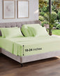 CGK Extra Deep King Sheet Set - 6pc Cooling Sheets - White