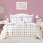 Full Size Comforter Sets for Girls - 7 Pieces Pink Bedding Bow Bed in a Bag
