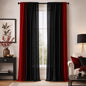 Burnt Orange Curtains 84 Inch Length for Living Room,2 Panels